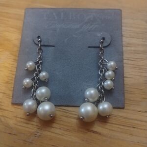 Talbots Women's Dangling Beaded Earrings